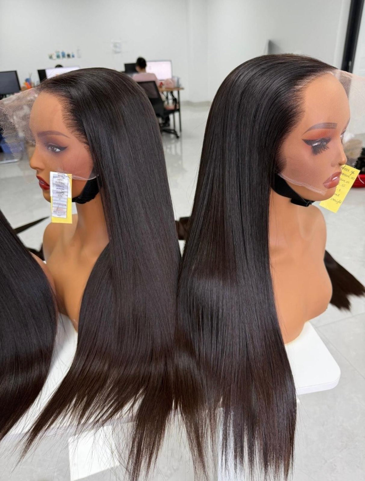 Peluca Lisa con Lace HD — Cabello 100% Humano