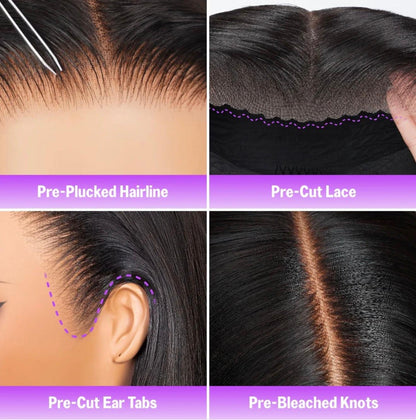 Body Wave HD Invisible Lace Front Wig 13x4 | 100% Human Hair