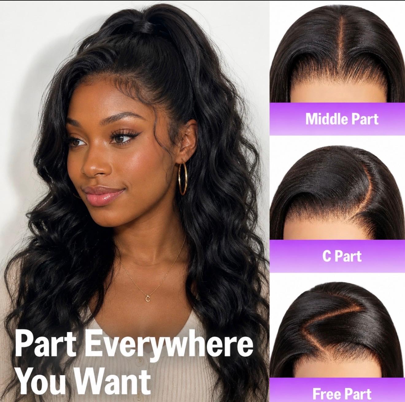 Body Wave HD Invisible Lace Front Wig 13x4 | 100% Human Hair