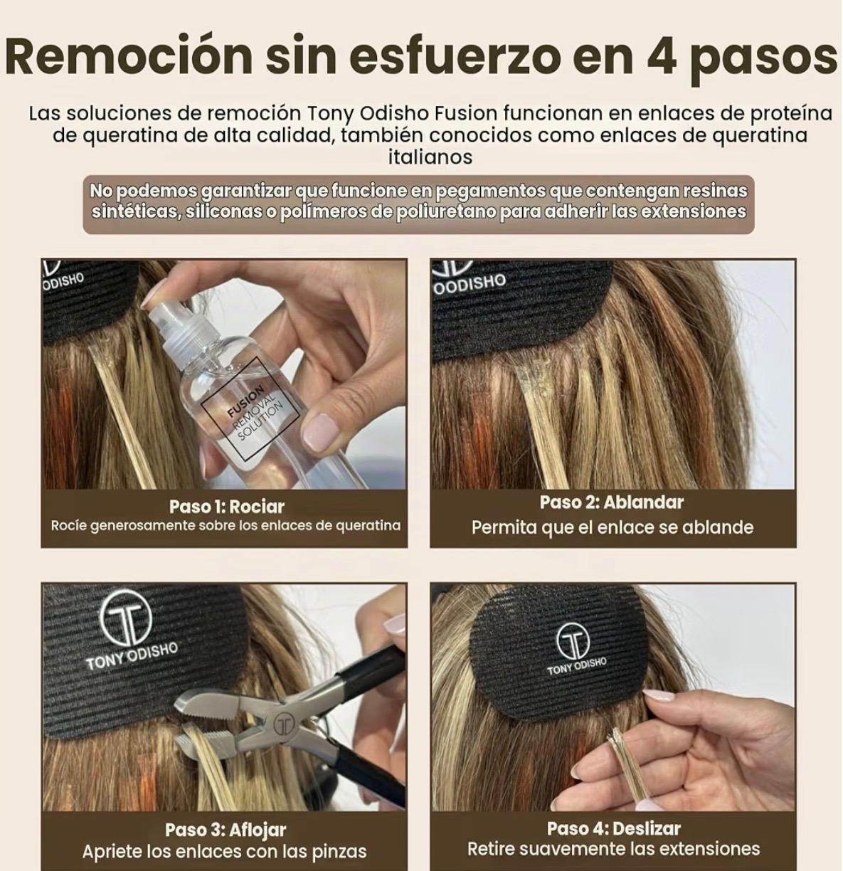 Professional Keratin Fusion Hair Extension Remover | K-Tip & Keratin Bond Removal Solution
