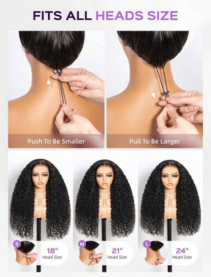 Ultra HD 5x5 HD Lace Wig – Deep Curly | 100% Human Hair