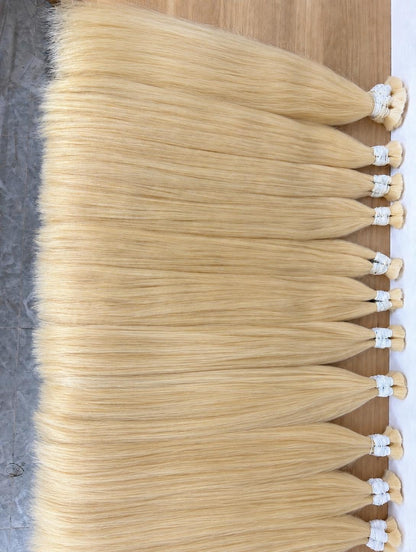 HANNY HAIR — #613 Blonde Virgin Bulk Human Hair
