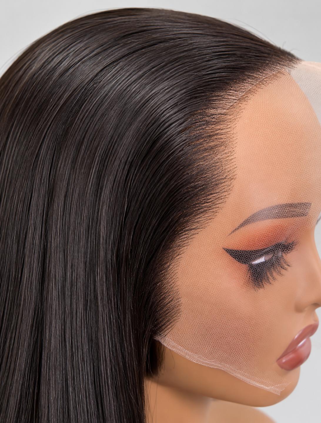 Peluca Lisa con Lace HD — Cabello 100% Humano