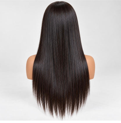 Peluca Lisa con Lace HD — Cabello 100% Humano